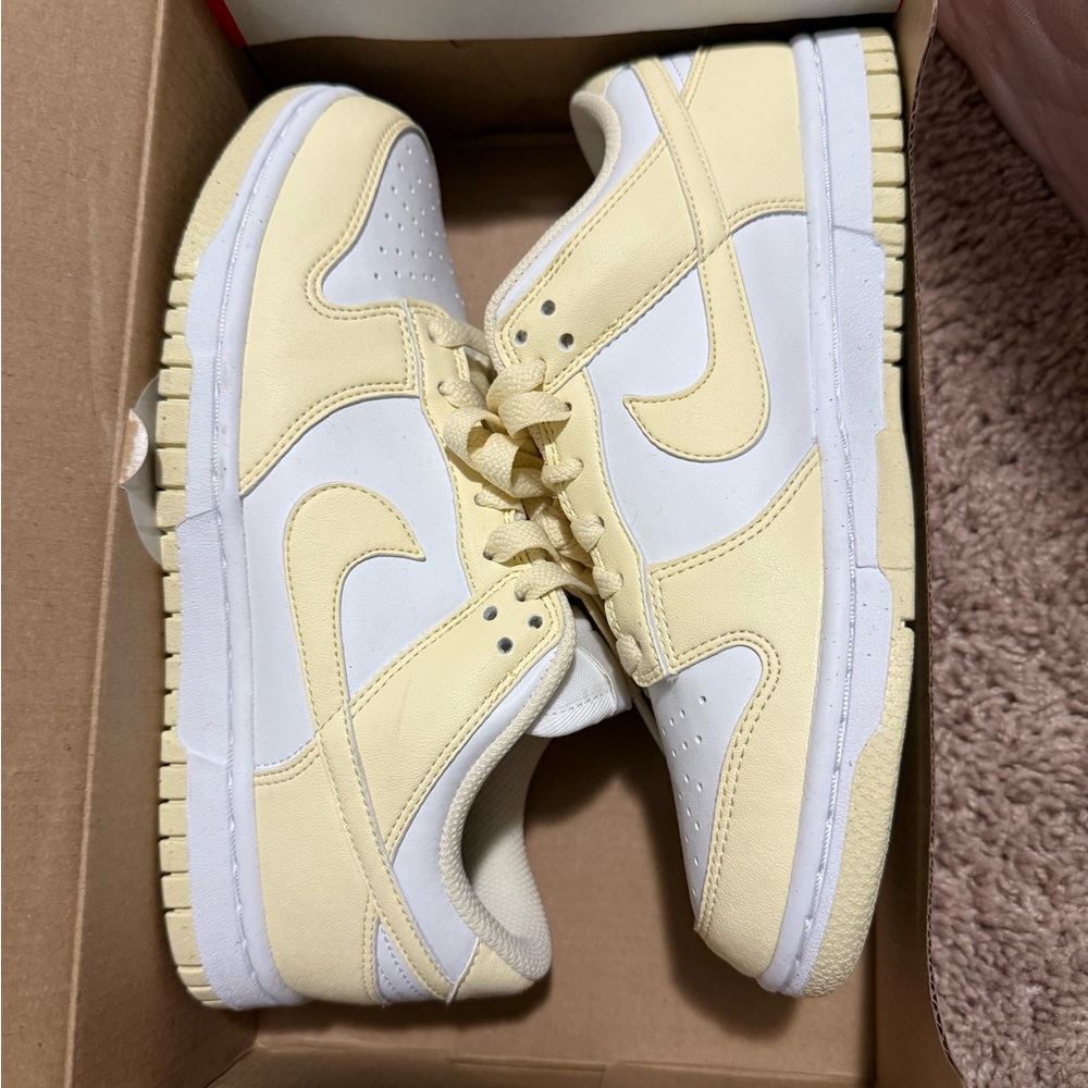 Nike Women's Athletic Shoes in Yellow and White